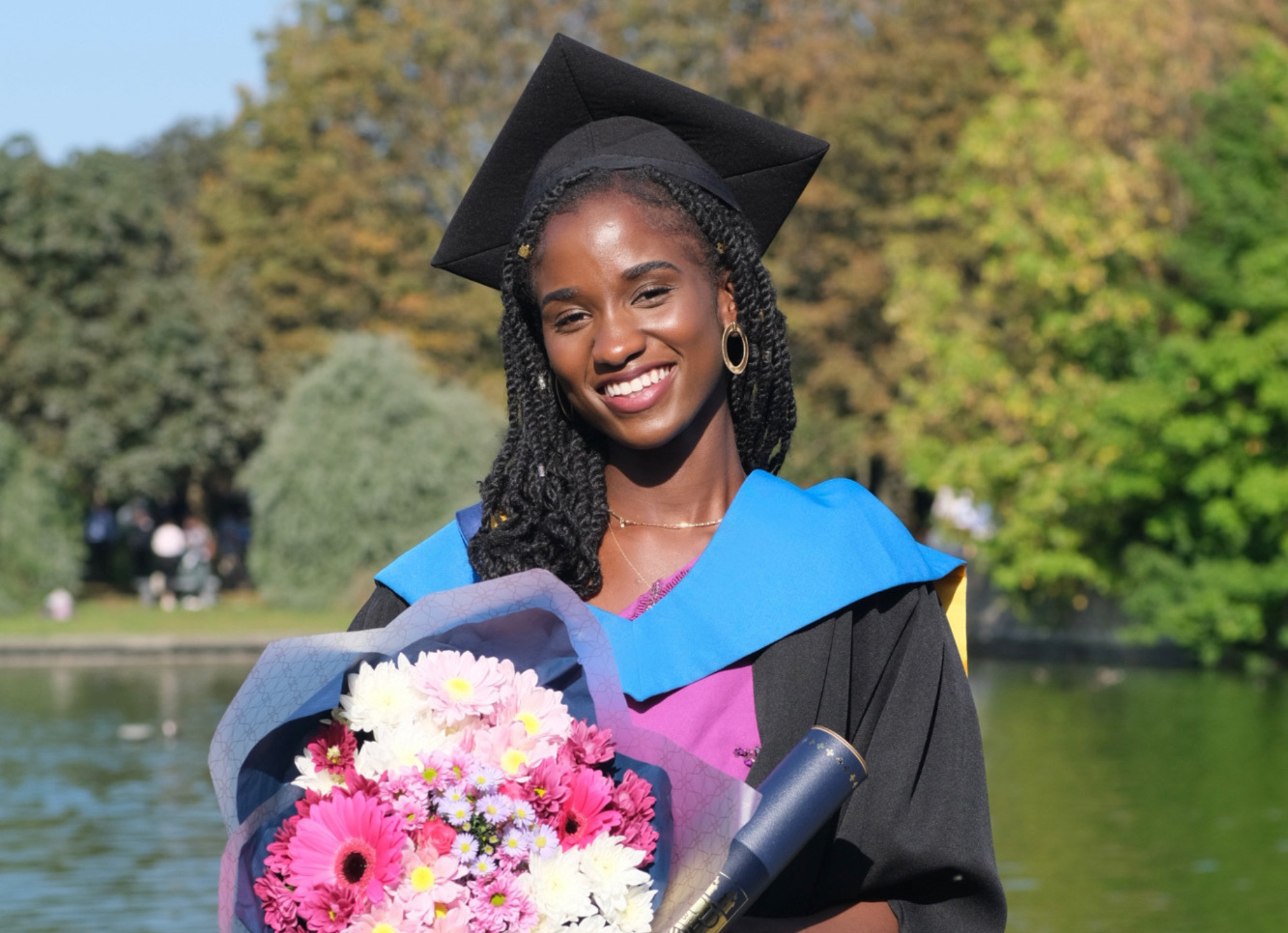 Graduation photograph of Elizabeth Zion.